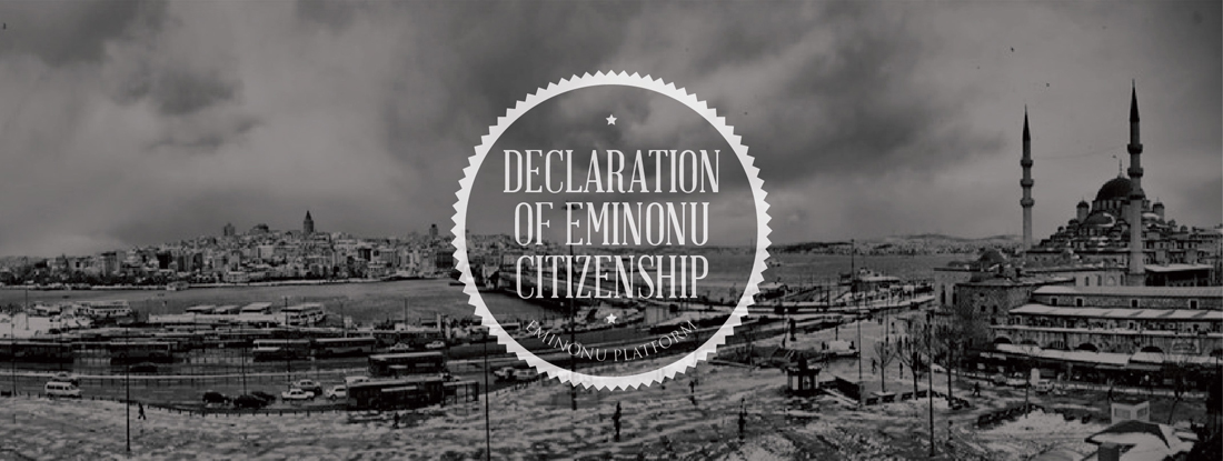 THE DECLARATION OF<br />EMINONU CITIZENSHIP