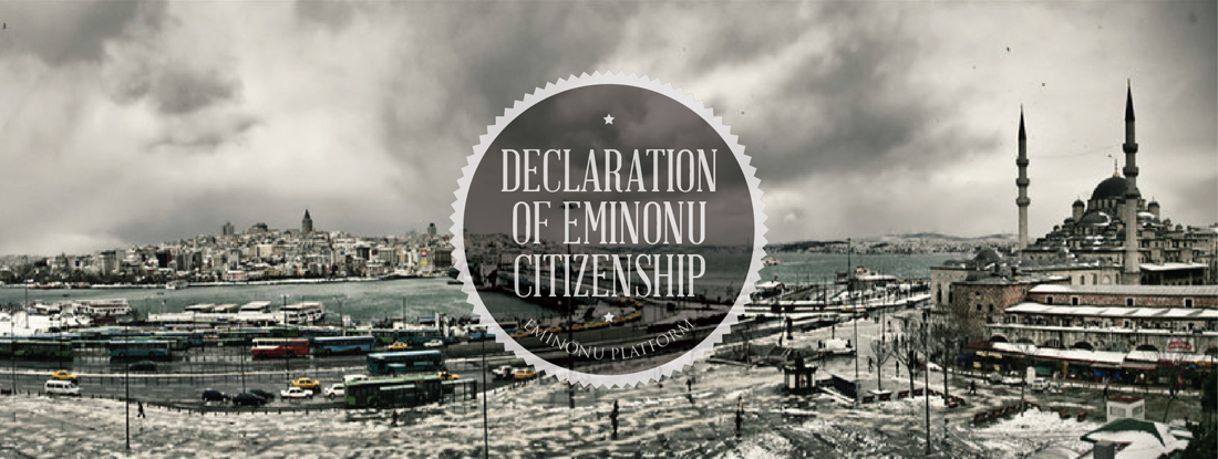 THE DECLARATION OF<br />EMINONU CITIZENSHIP